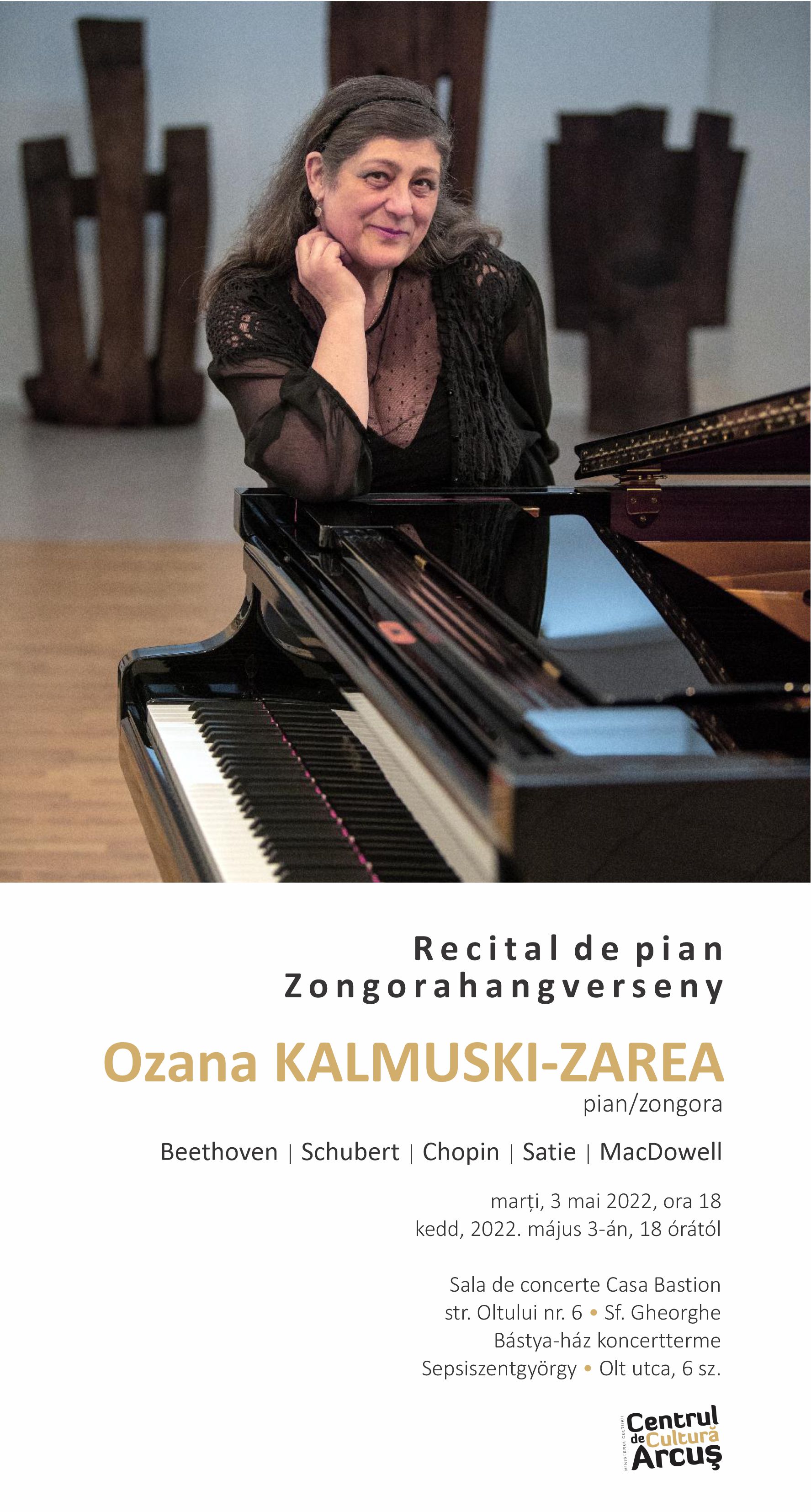Ozana KALMUSKI-ZAREA - RECITAL DE PIAN 
