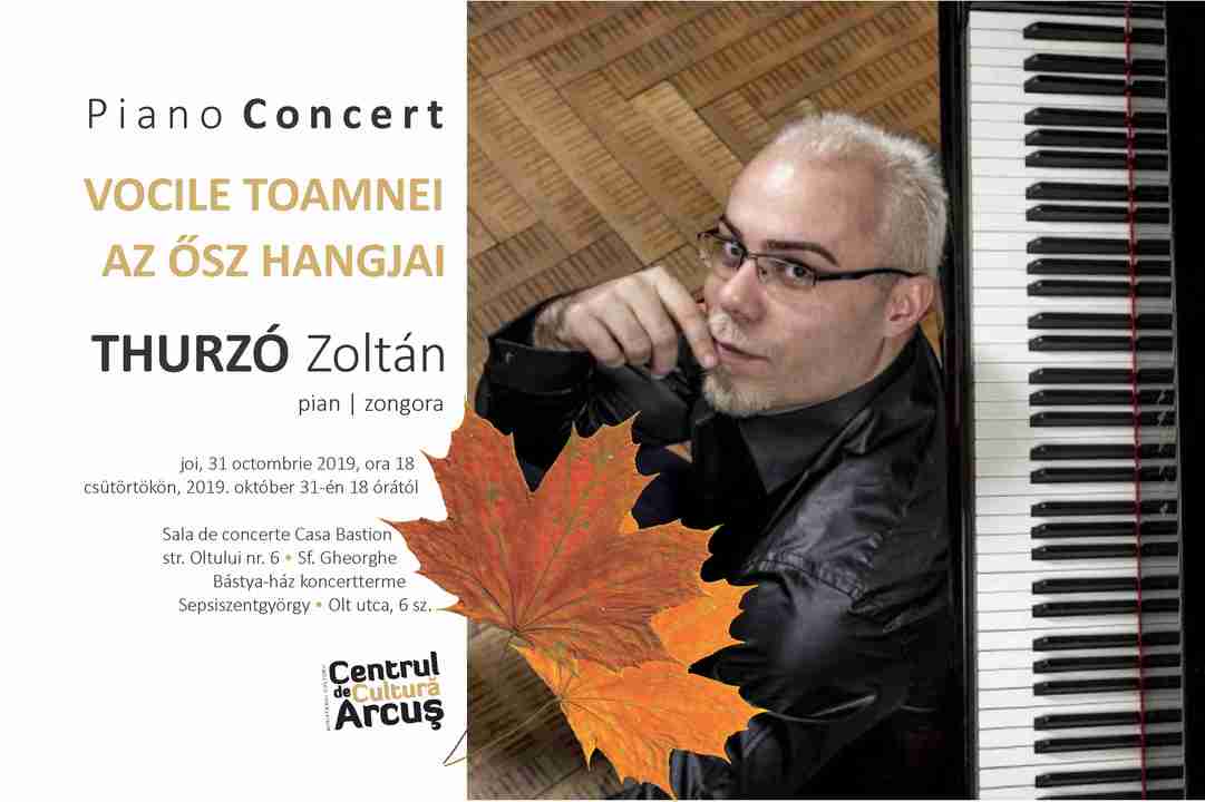 Piano Concert: Vocile toamnei - Thurzó Zoltán