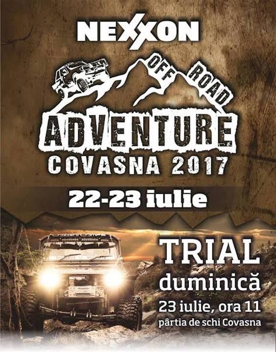 Off Road Adventure la Covasna în perioada 22-23 iulie