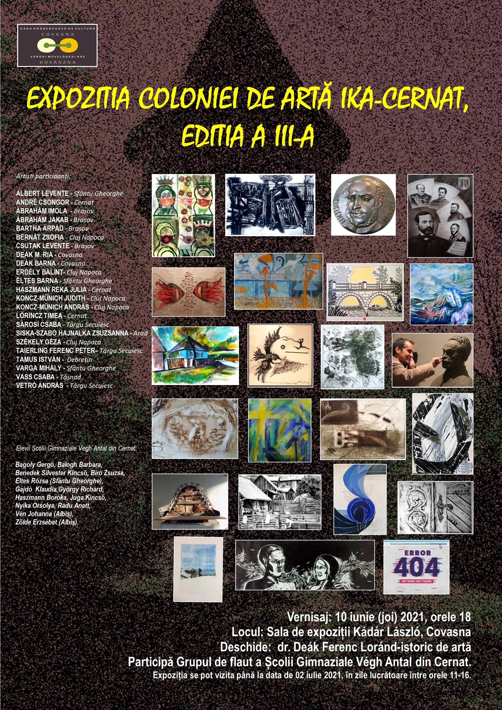 ART COLONY EXHIBITION IKA - CERNAT- THIRD EDITION