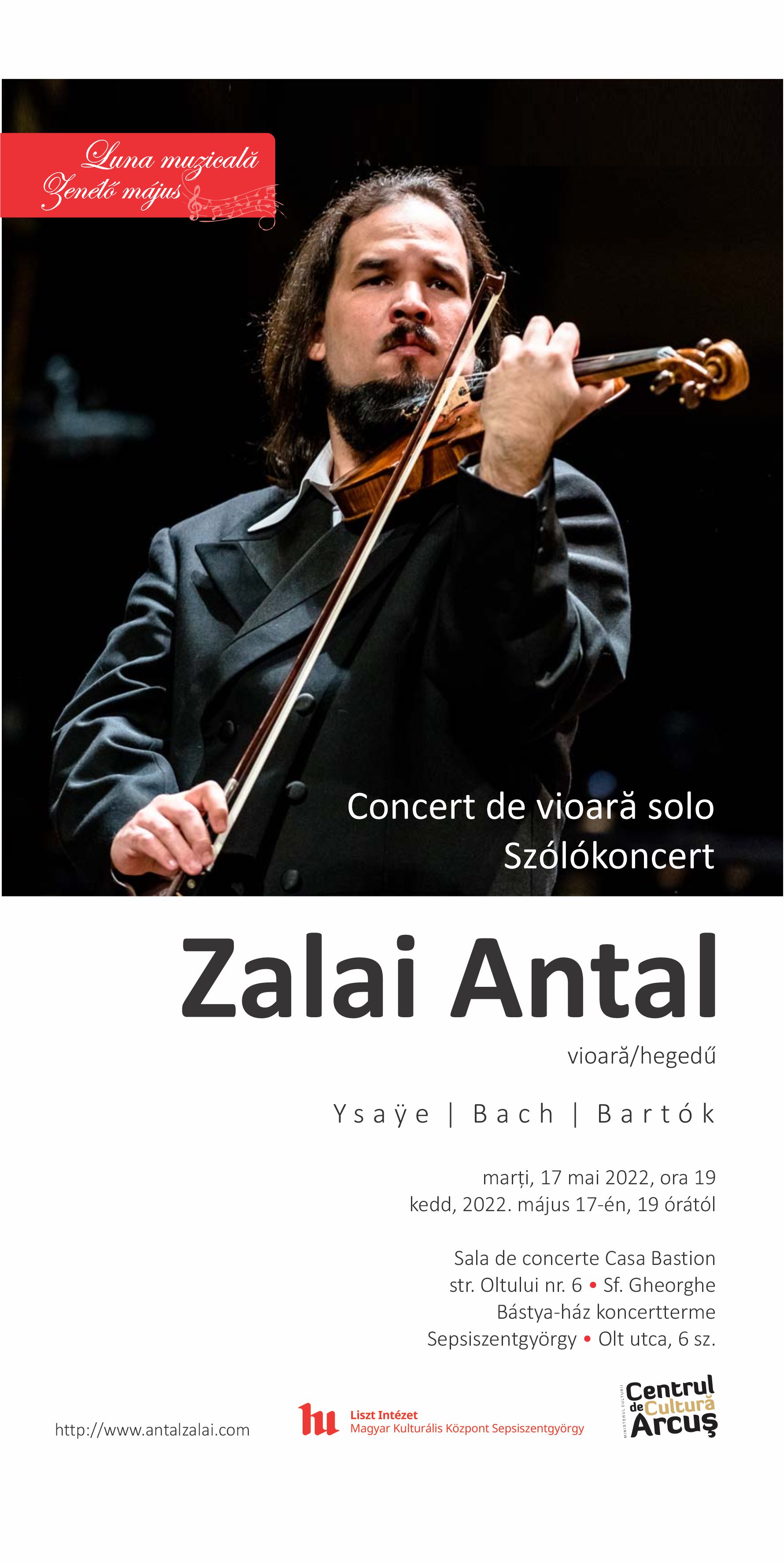 Hegedű szólókoncert - Zalai Antal