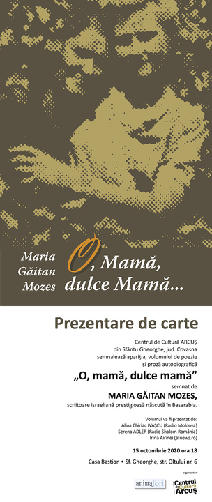 Book presentation - Maria Găitan Mozes: O, Mamă, dulce Mamă (Ro)
