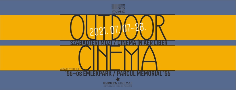Cinema în aer liber - Parcul memorial '56