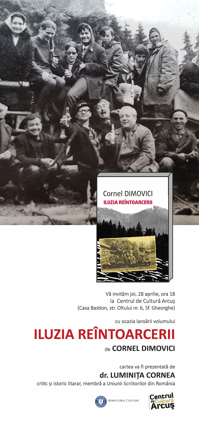 Könyvbemutató - ILUZIA REÎNTROARCERII Cornel Dimovicitól