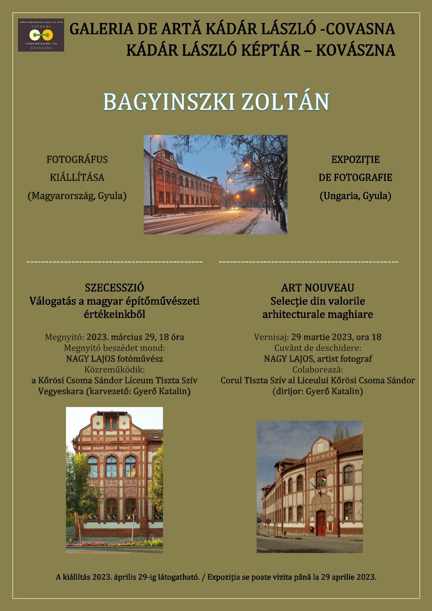 ART NOUVEAU - Selecție din valorile arhitecturale maghiare