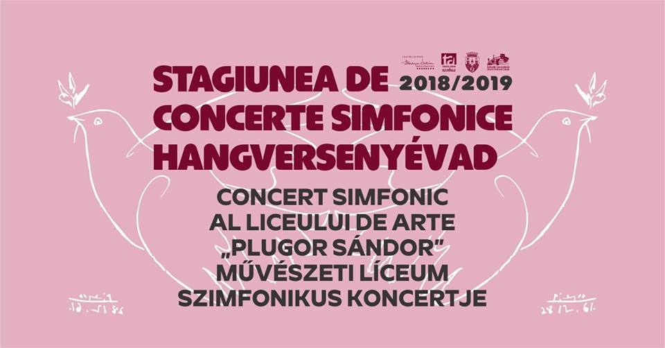 Concert simfonic al Liceului de Artă Plugor Sándor