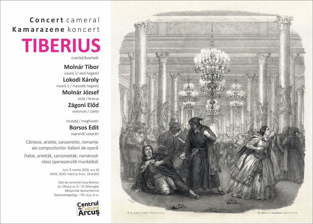 Kamarazene koncert - TIBERIUS