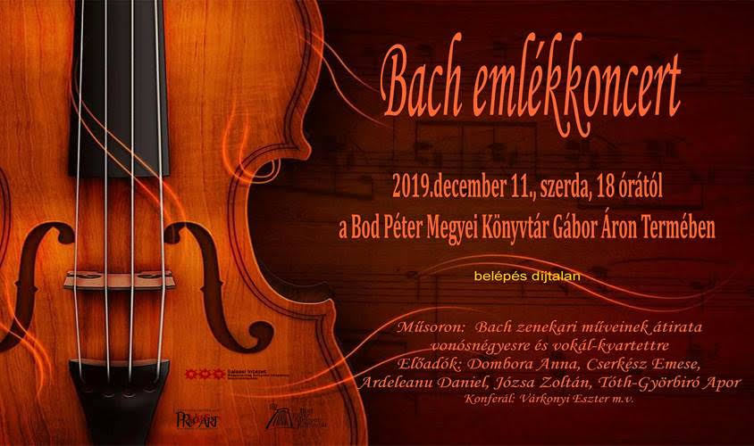 Bach emlékkoncert