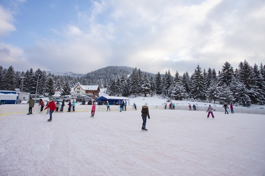 Ice skate rink Covasna town