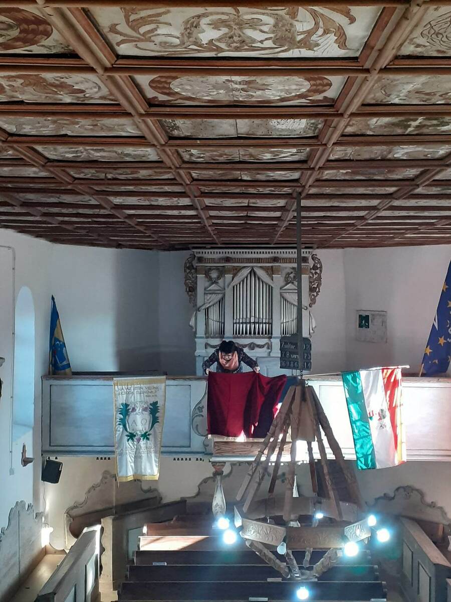 Coffered ceilings in Covasna county